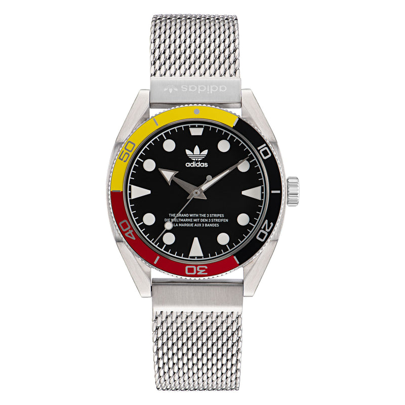 Adidas Originals Black Round Dial Quartz Analog Unisex Watch Watch Adidas Originals