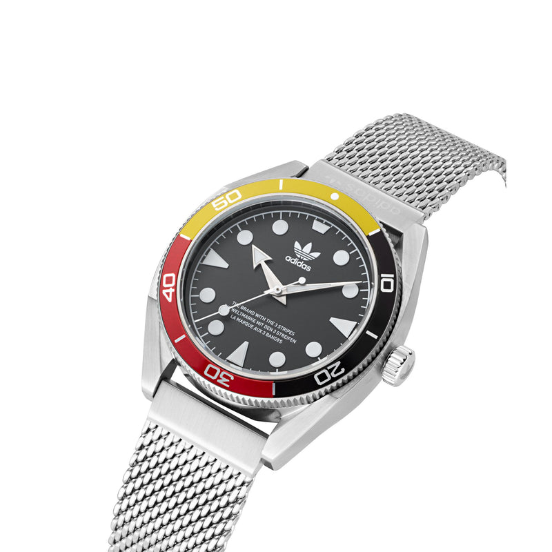 Adidas Originals Black Round Dial Quartz Analog Unisex Watch Watch Adidas Originals