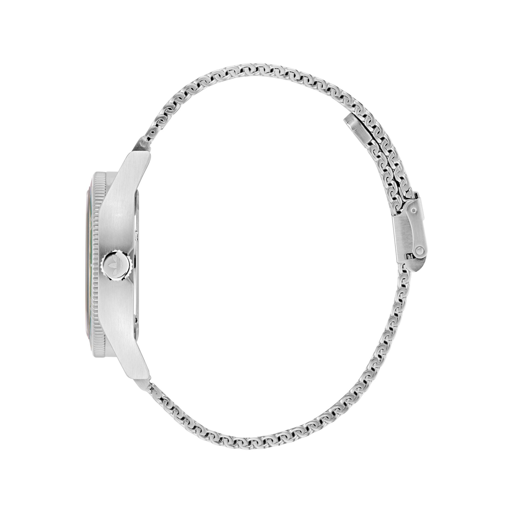 Adidas Originals Silver Round Dial Quartz Analog Unisex Watch