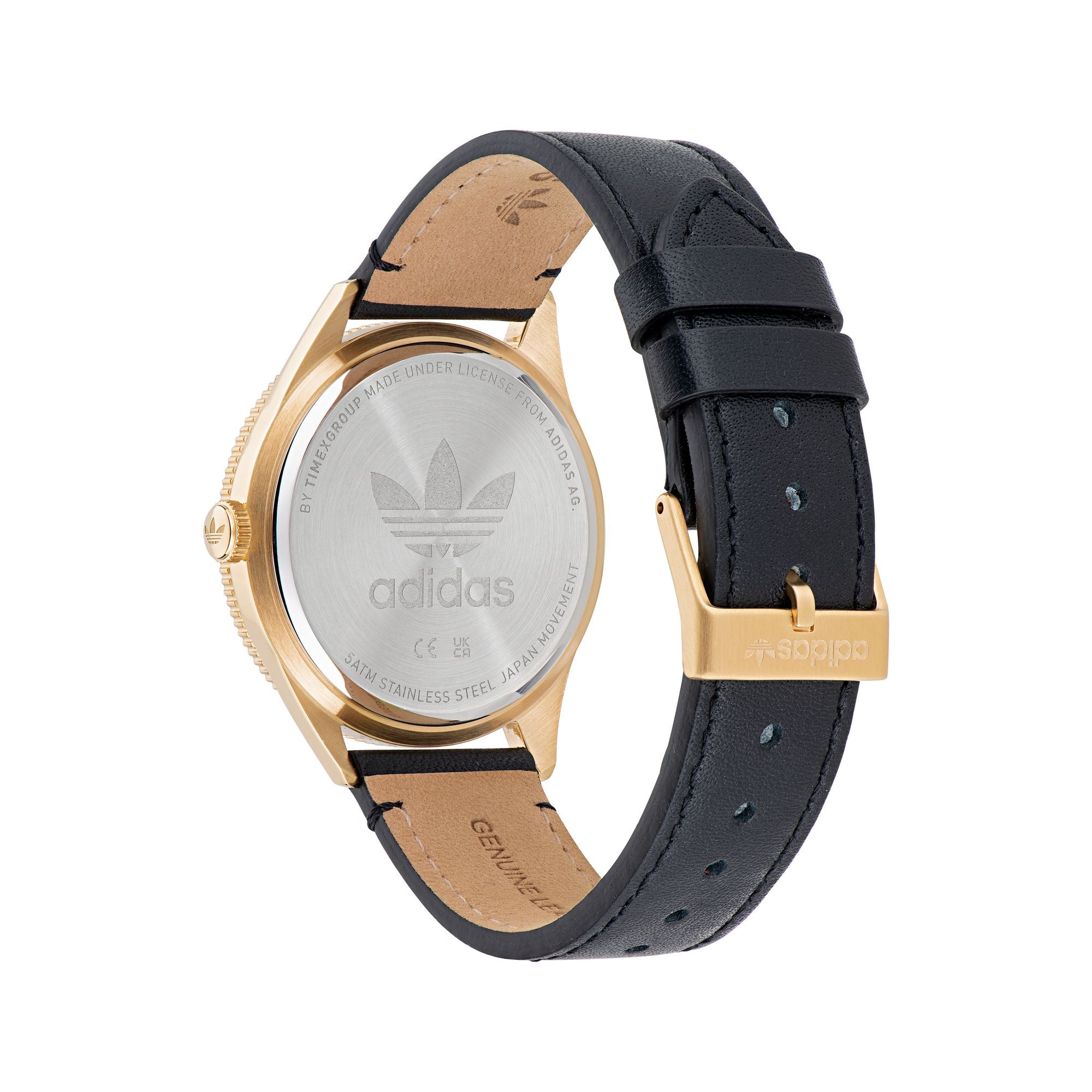 Adidas Originals Gold Round Dial Quartz Analog Unisex Watch