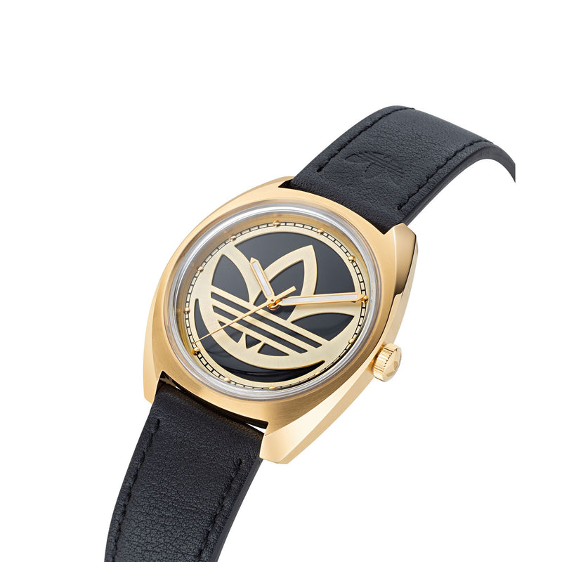 Adidas Originals Black Round Dial Quartz Analog Unisex Watch Watch Adidas Originals