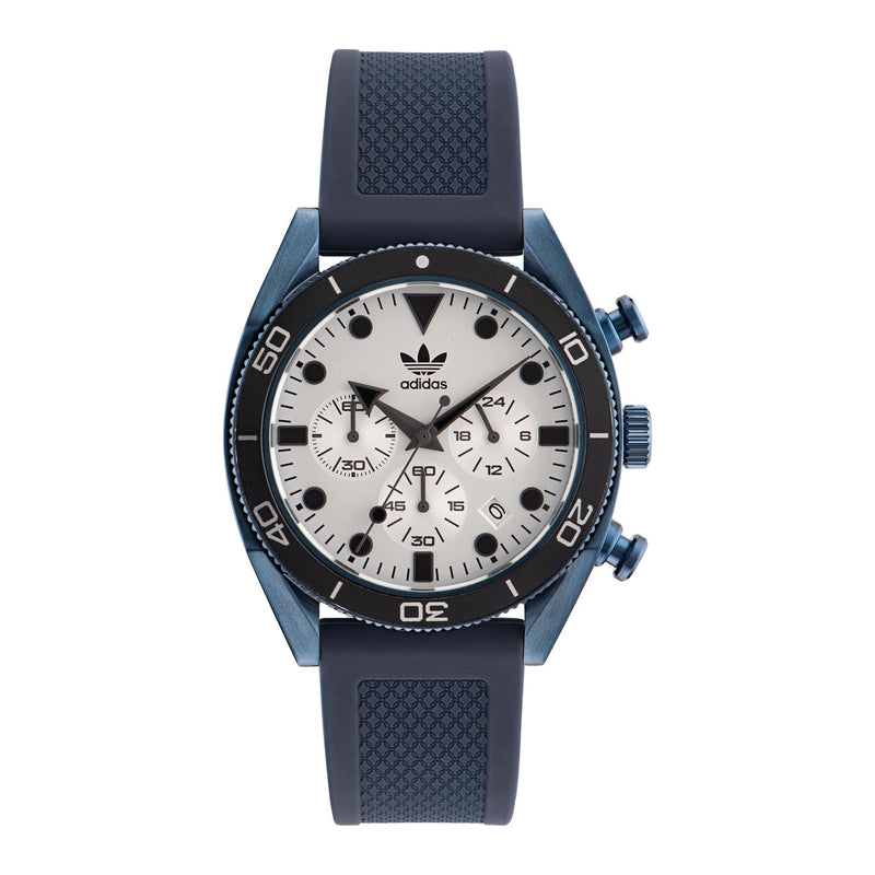 Adidas Originals Silver Round Dial Quartz Analog Unisex Watch Watch Adidas Originals