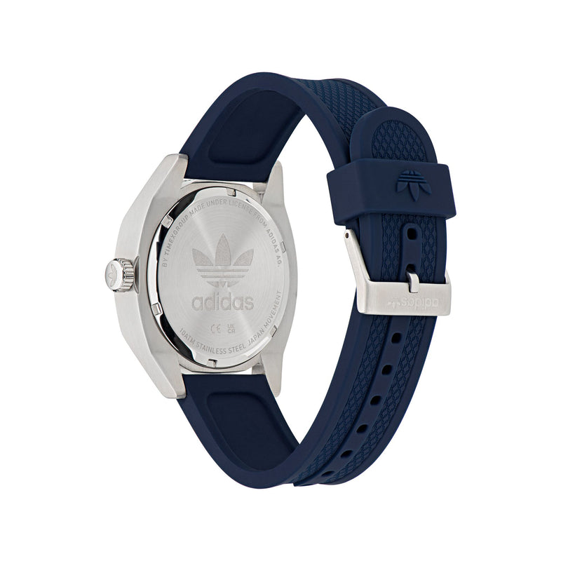 Adidas Originals Blue Round Dial Quartz Analog Unisex Watch Watch Adidas Originals