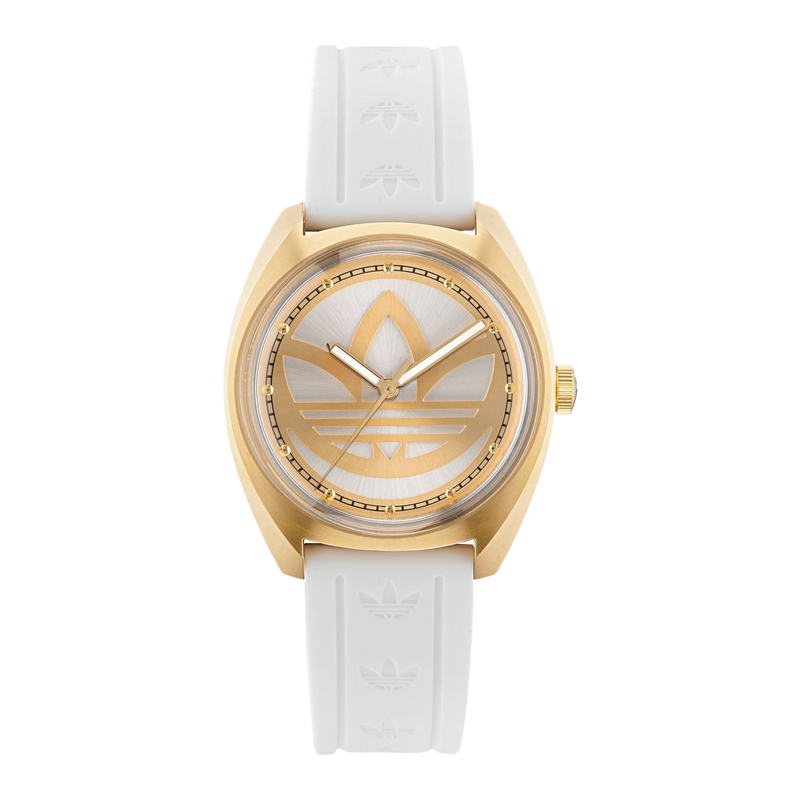 Adidas Originals Silver Round Dial Quartz Analog Unisex Watch Watch Adidas Originals
