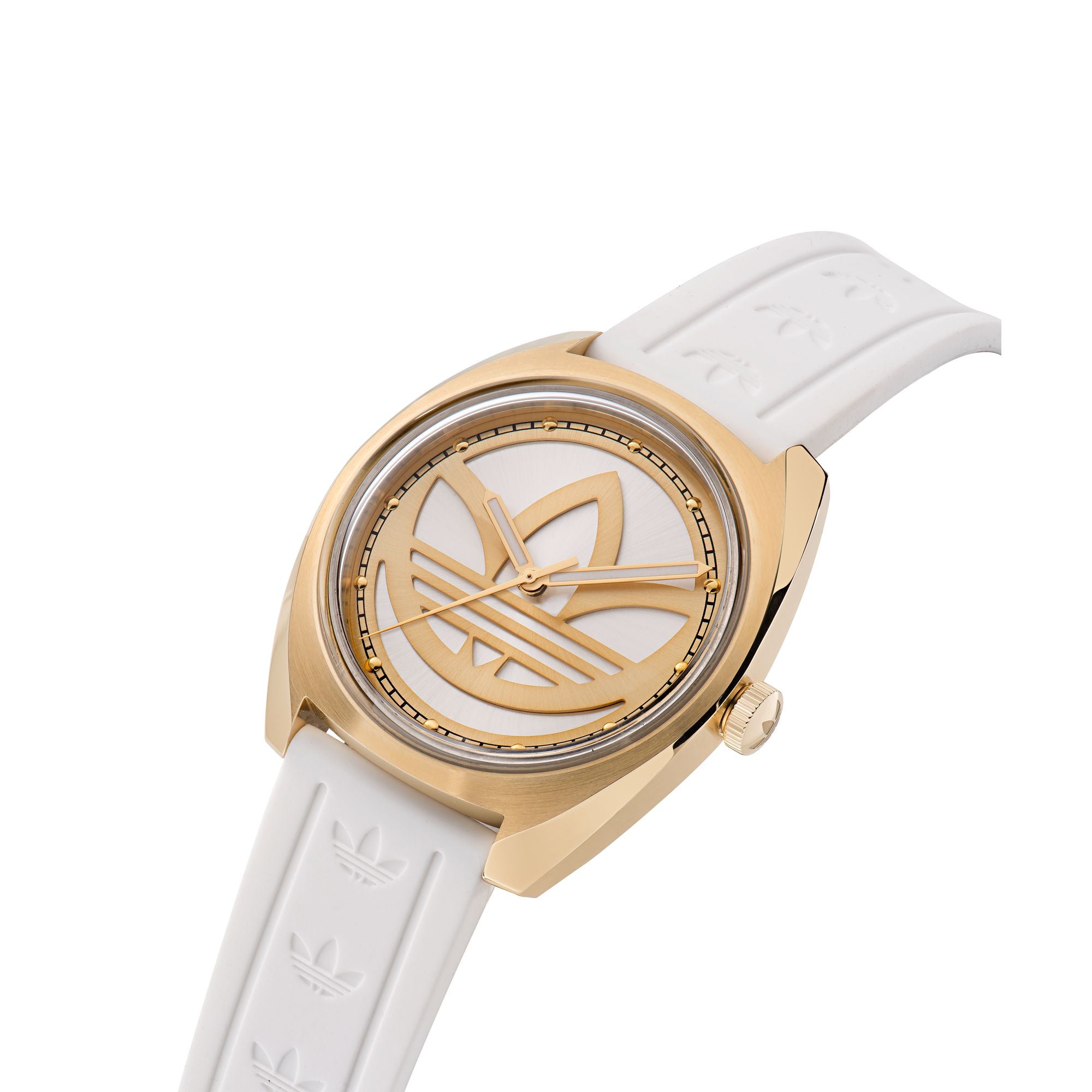 Adidas Originals Silver Round Dial Quartz Analog Unisex Watch AOFH230122I At JUST WATCHES