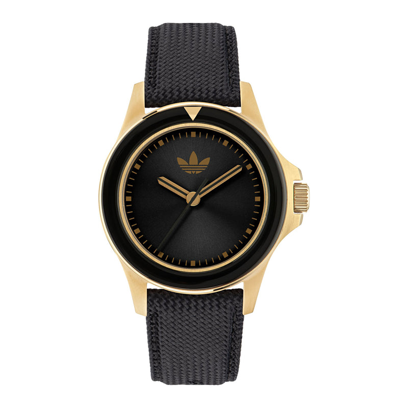 Adidas Originals Black Round Dial Quartz Analog Unisex Watch Watch Adidas Originals