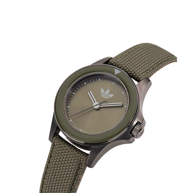 Adidas Originals Green Round Dial Quartz Analog Unisex Watch Watch Adidas Originals