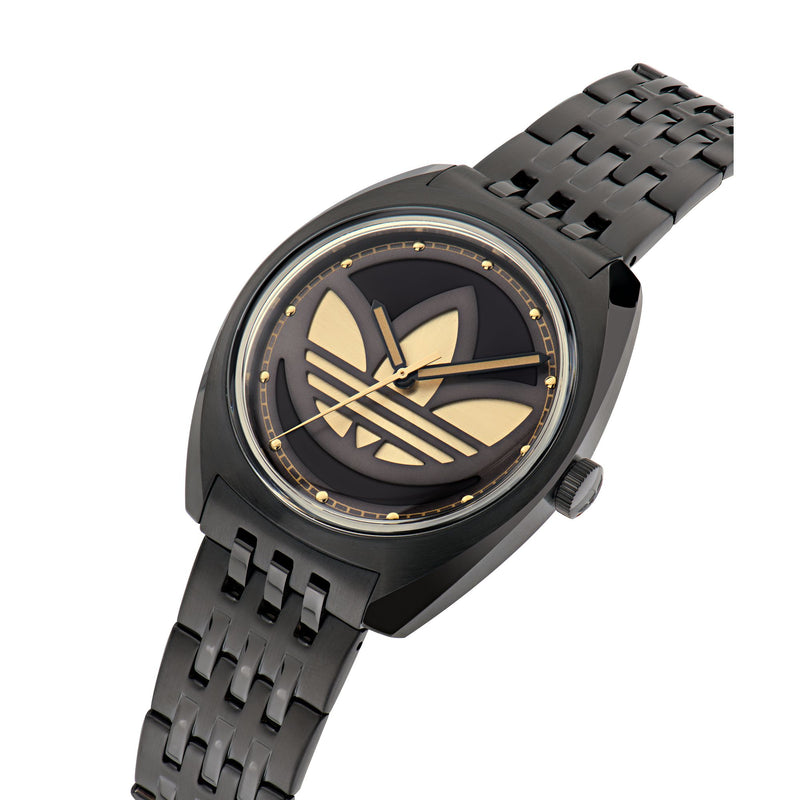 Adidas Originals Black Round Dial Quartz Analog Unisex Watch Watch Adidas Originals