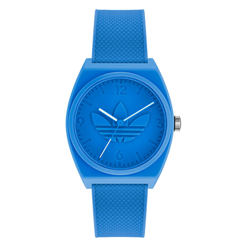 Adidas Originals Blue Round Dial Quartz Analog Unisex Watch Watch Adidas Originals