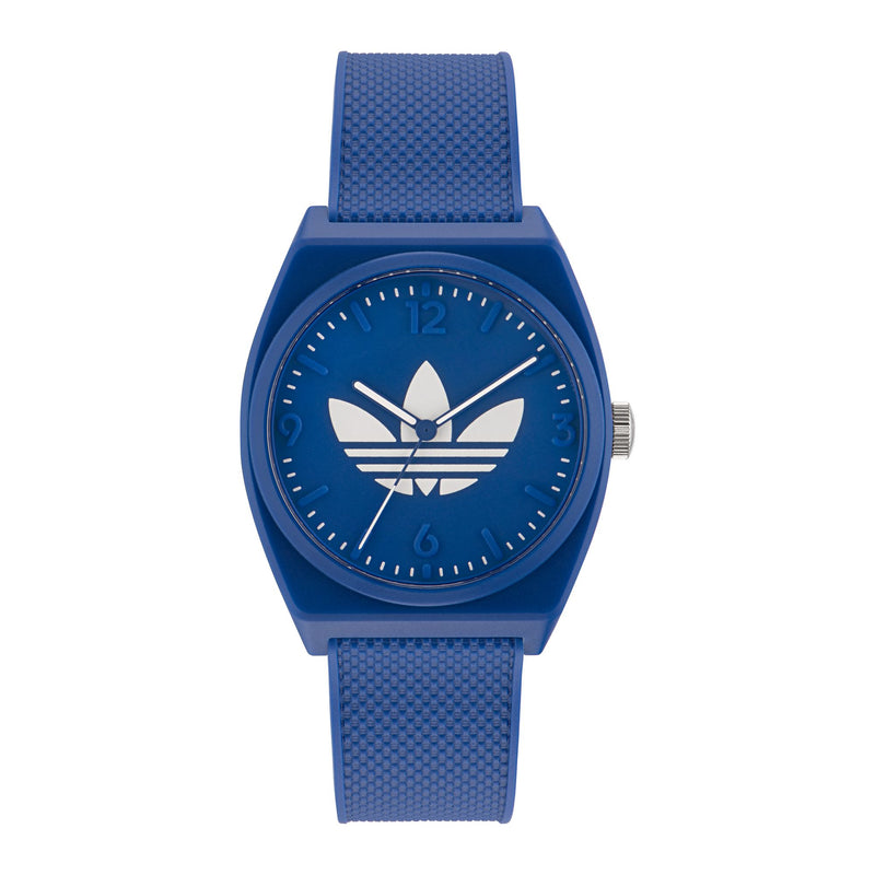 Adidas Originals Blue Round Dial Quartz Analog Unisex Watch Watch Adidas Originals