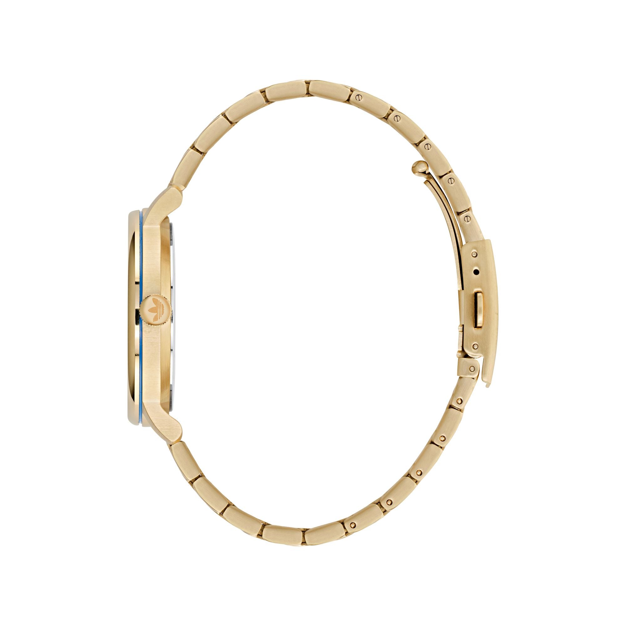 Adidas Originals Gold Round Dial Quartz Analog Unisex Watch