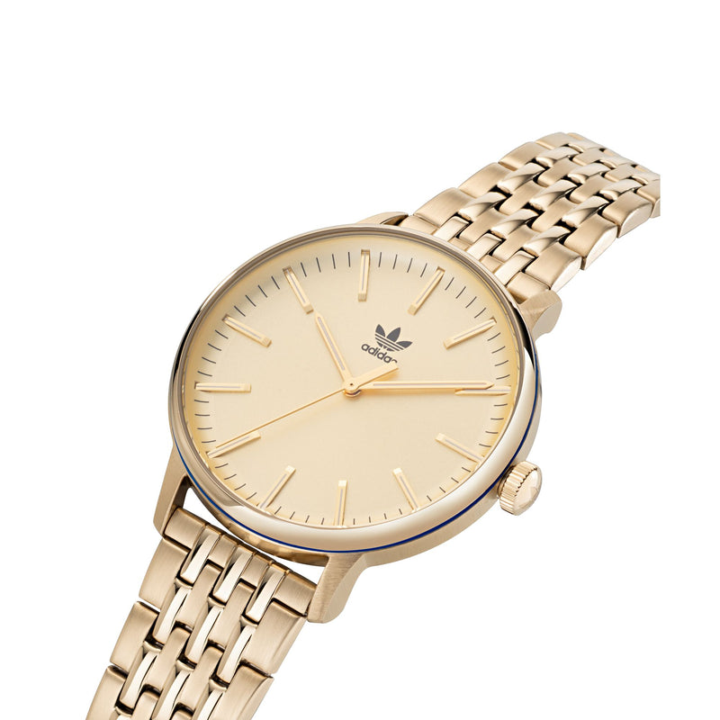Adidas Originals Gold Round Dial Quartz Analog Unisex Watch Watch Adidas Originals