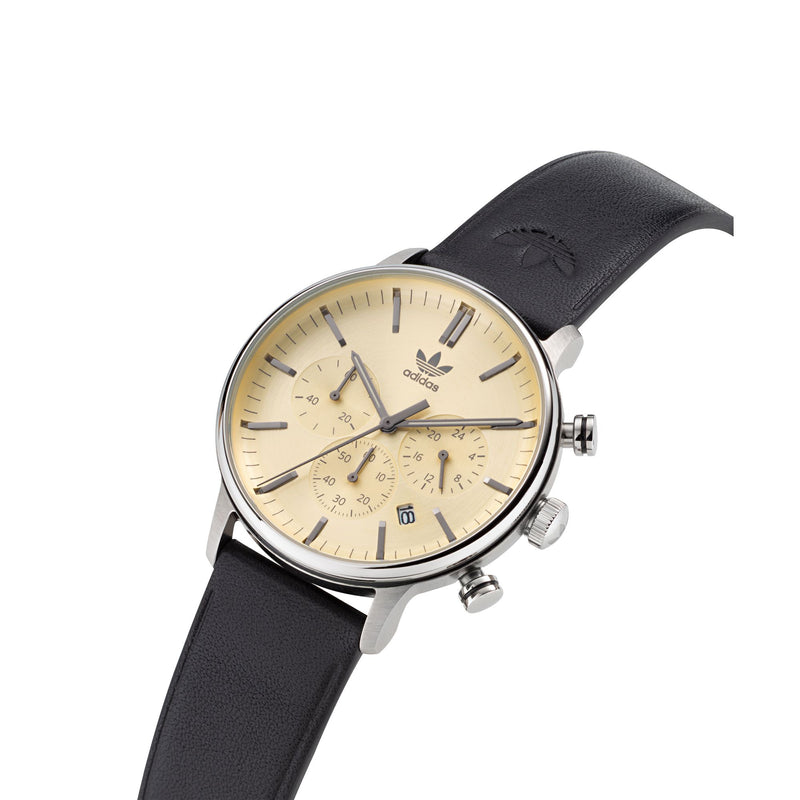 Adidas Originals Gold Round Dial Quartz Analog Unisex Watch Watch Adidas Originals