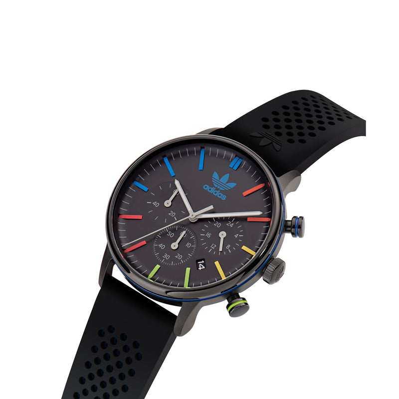 Adidas Originals Black Round Dial Quartz Analog Unisex Watch Watch Adidas Originals