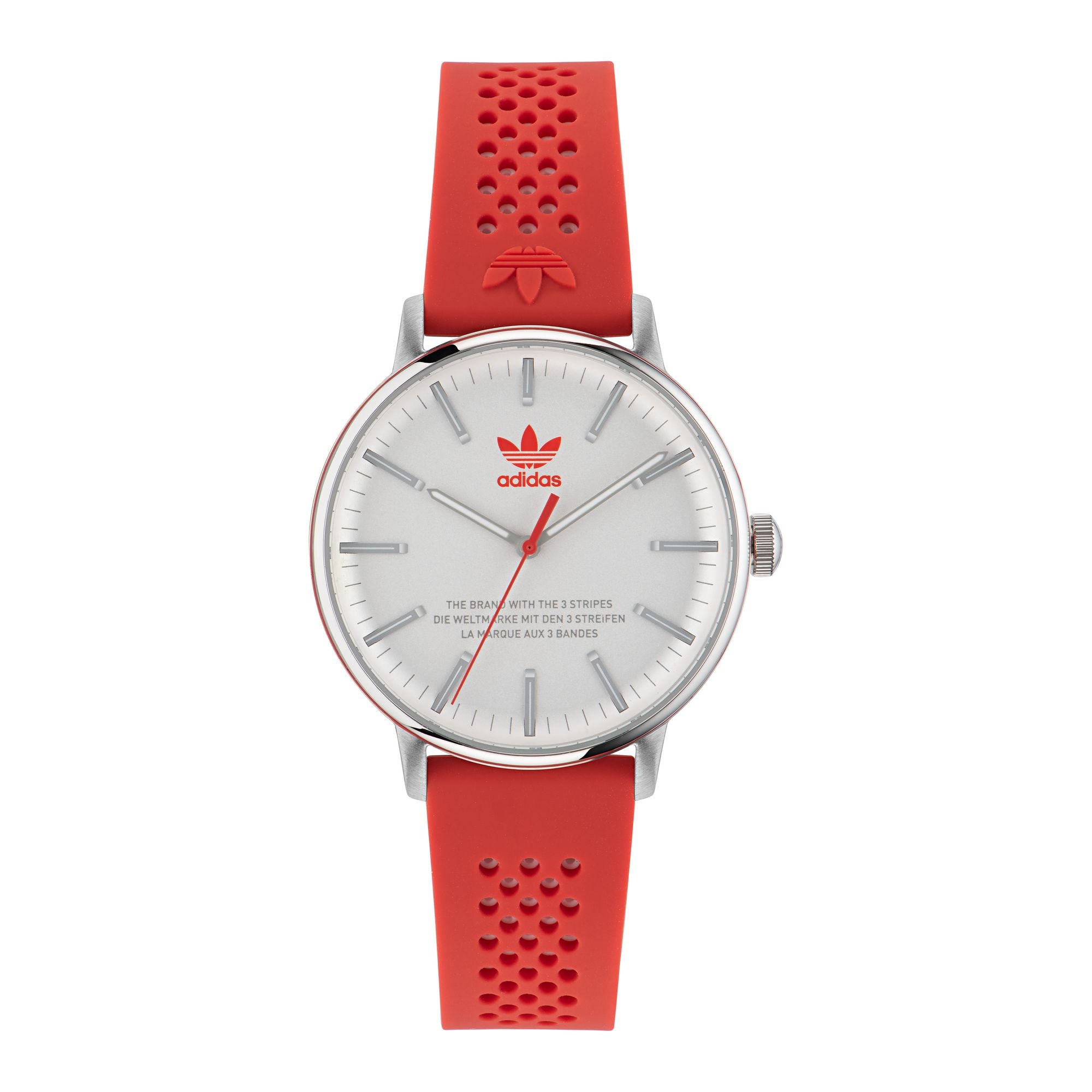 Adidas Originals White Round Dial Quartz Analog Unisex Watch Watch Adidas Originals