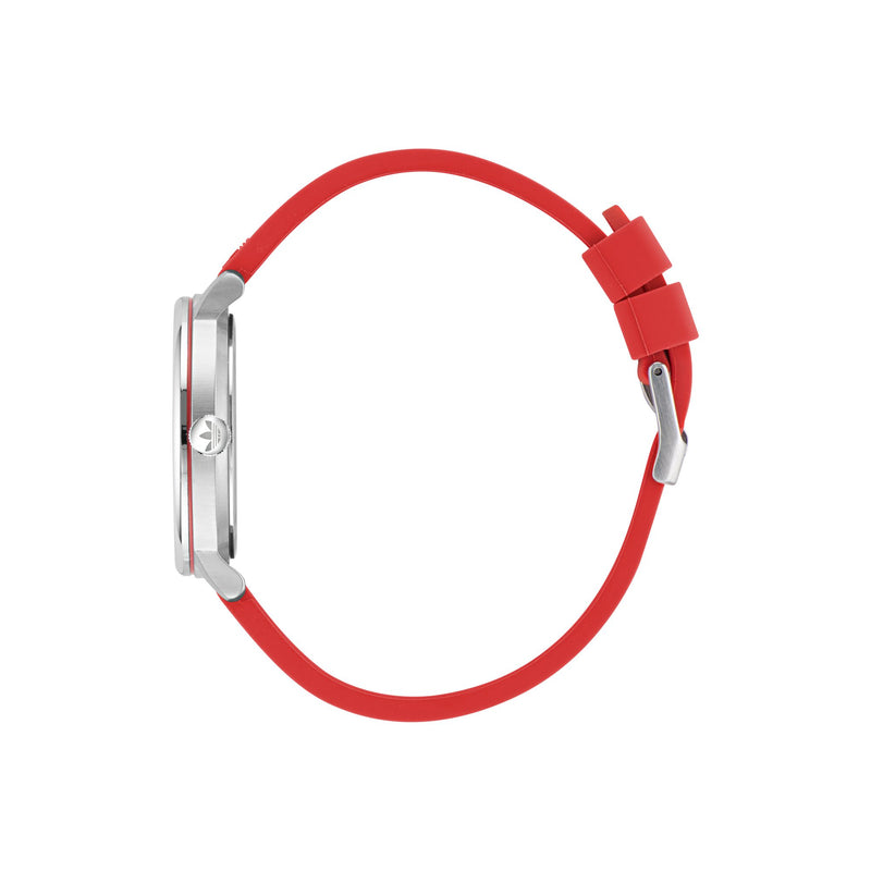 Adidas Originals White Round Dial Quartz Analog Unisex Watch Watch Adidas Originals