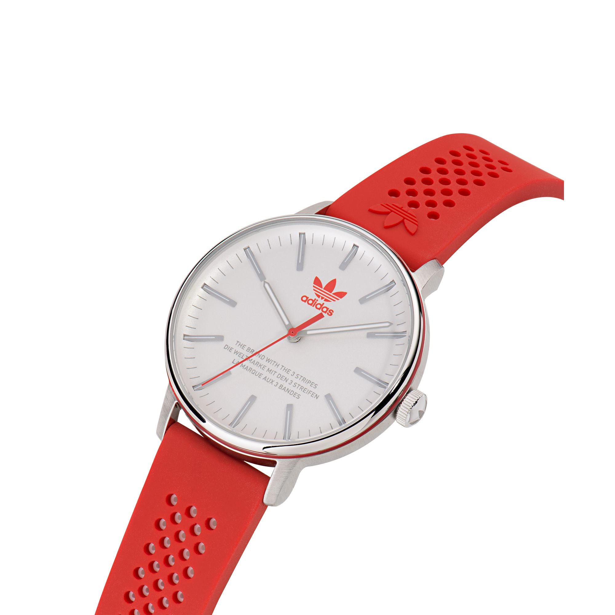 Adidas Originals White Round Dial Quartz Analog Unisex Watch Watch Adidas Originals