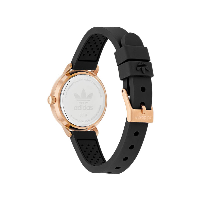 Adidas Originals Black Round Dial Quartz Analog Women Watch Watch Adidas Originals