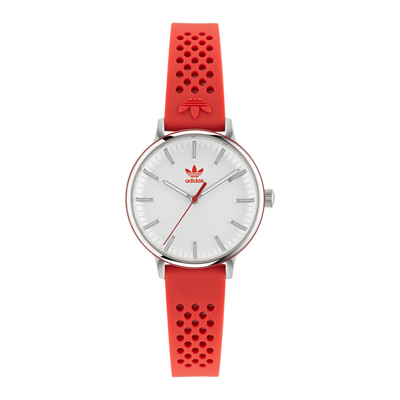 Adidas Originals White Round Dial Quartz Analog Women Watch Watch Adidas Originals