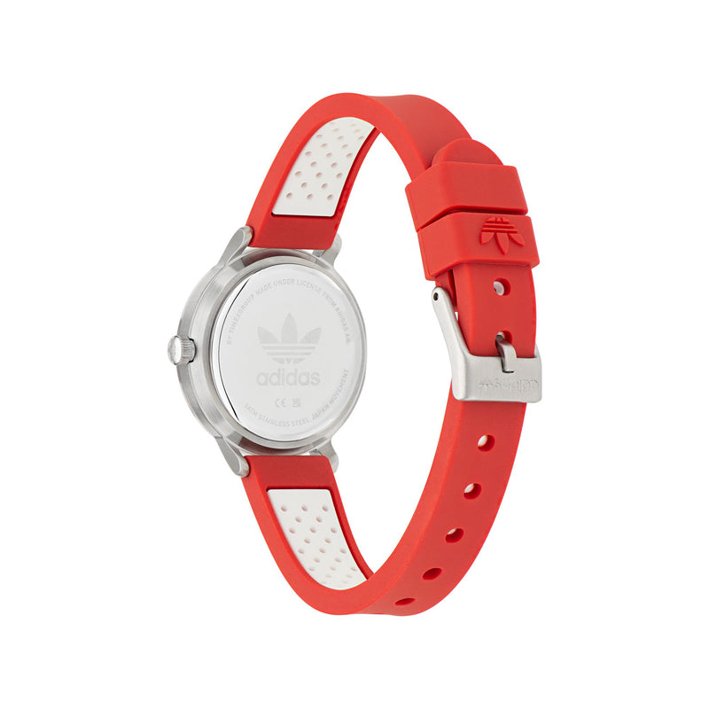 Adidas Originals White Round Dial Quartz Analog Women Watch Watch Adidas Originals