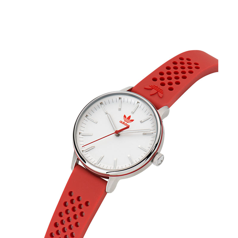 Adidas Originals White Round Dial Quartz Analog Women Watch Watch Adidas Originals