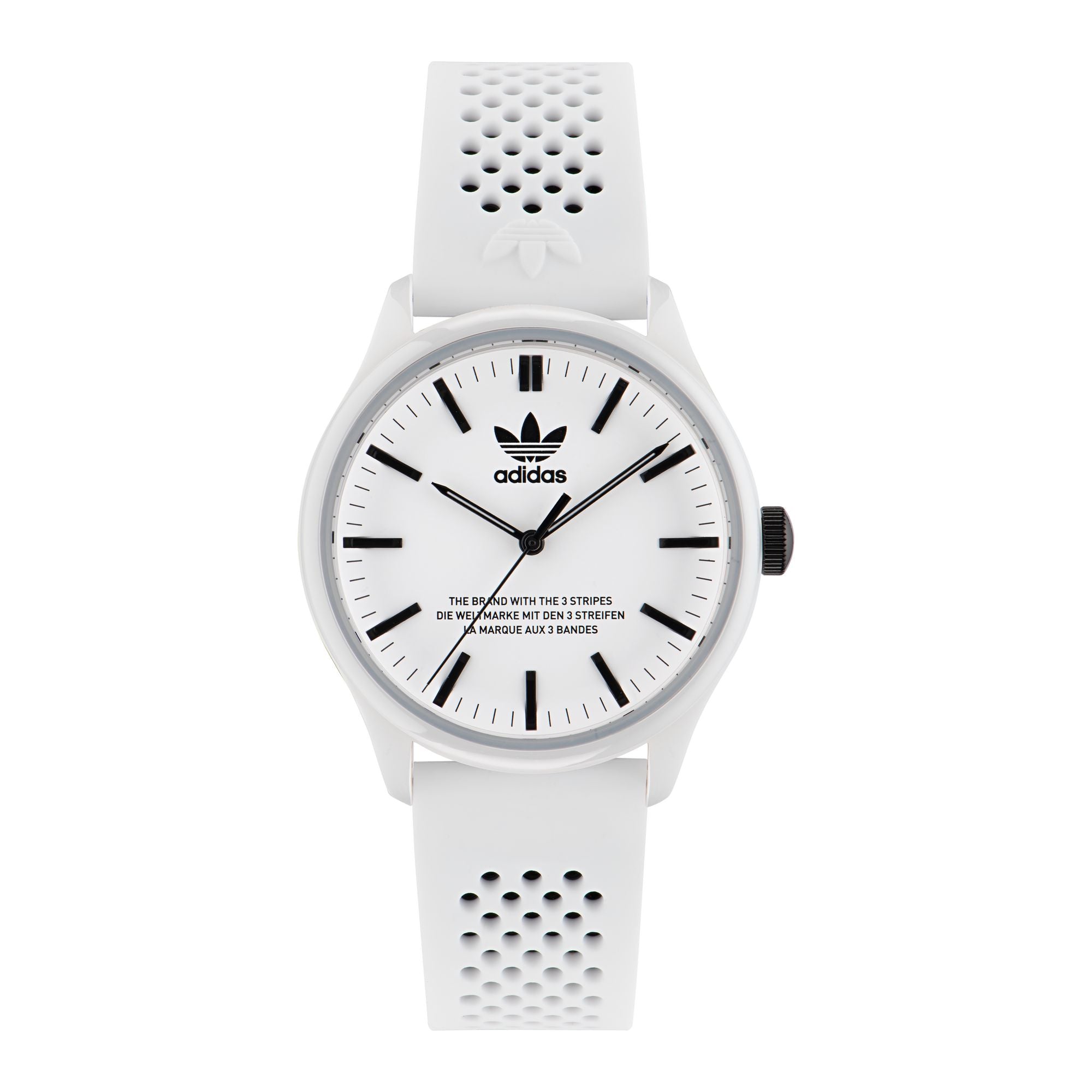 Adidas Originals AOSY230302I White Unisex 40 mm Round Watch