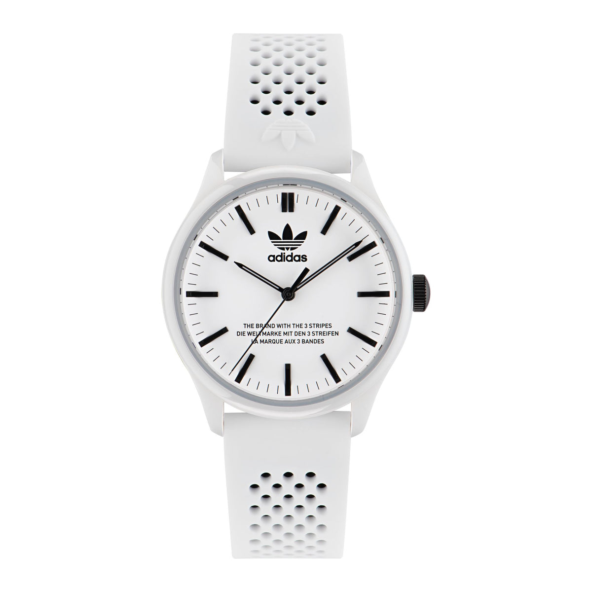Adidas Originals White Round Dial Quartz Analog Unisex Watch