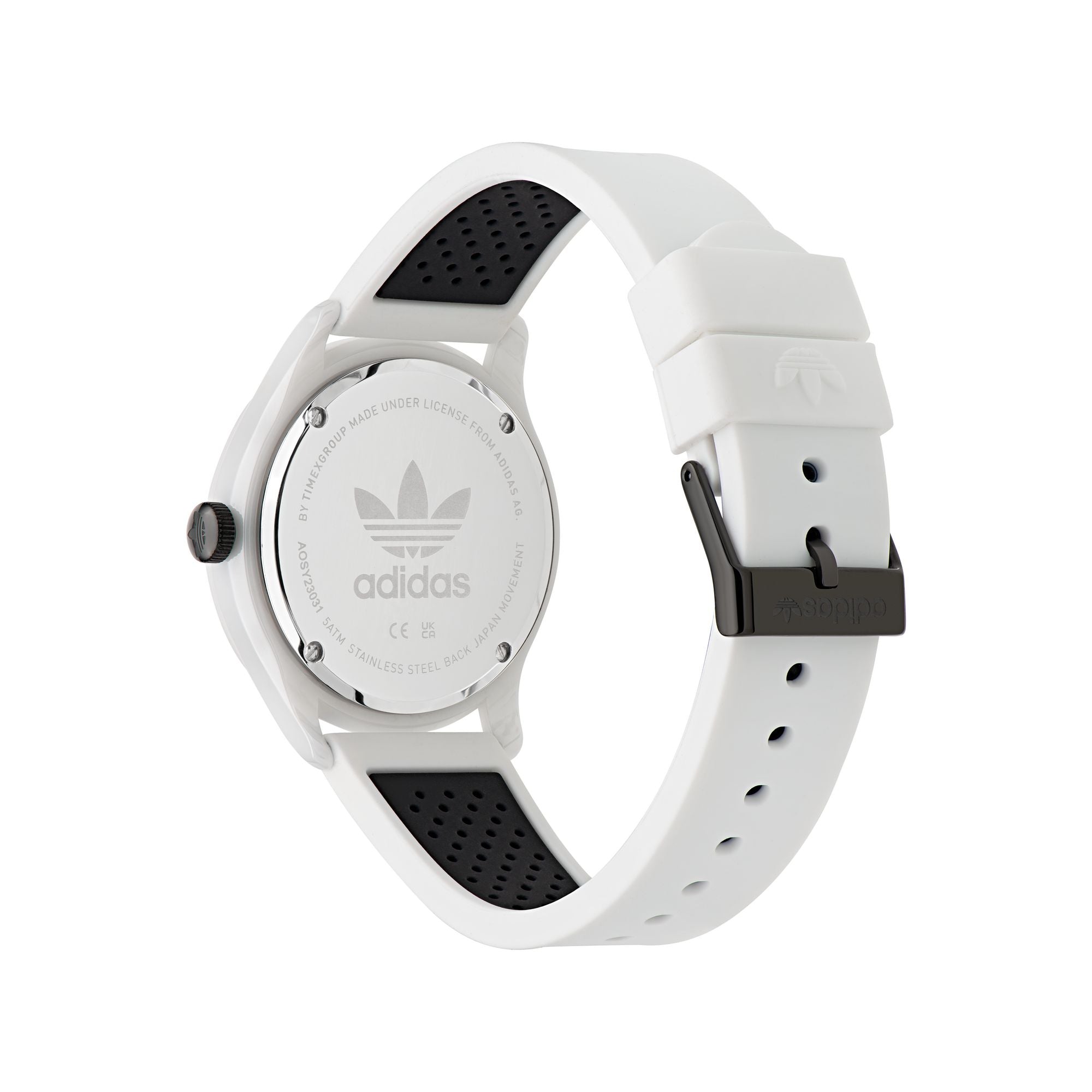 Adidas Originals White Round Dial Quartz Analog Unisex Watch