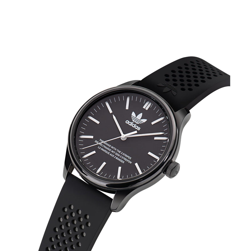 Adidas Originals Black Round Dial Quartz Analog Unisex Watch Watch Adidas Originals