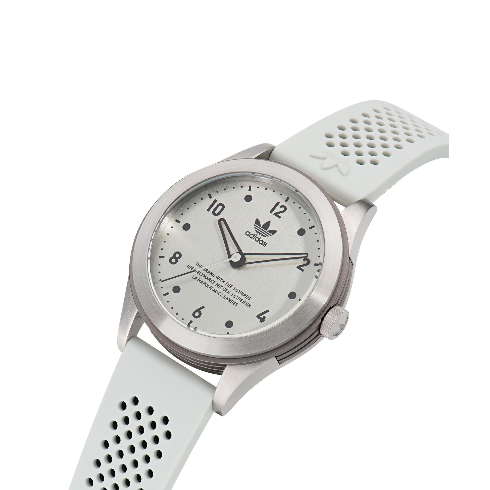 Adidas Originals White Round Dial Quartz Analog Unisex Watch