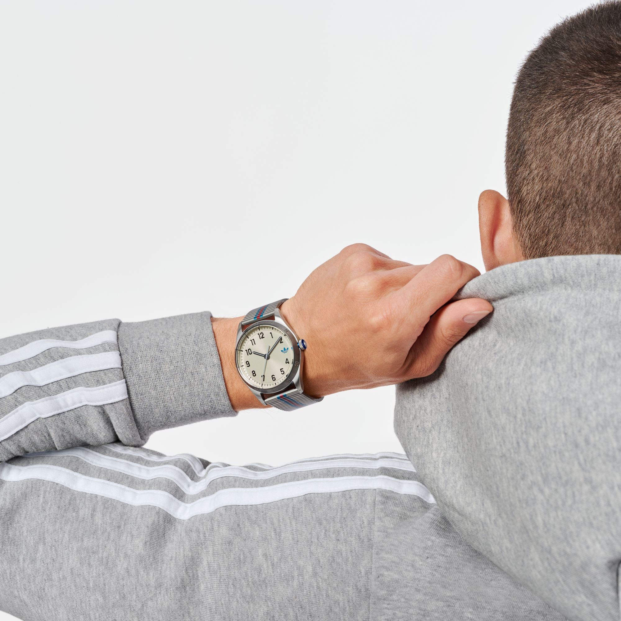 Adidas Originals White Round Dial Quartz Analog Unisex Watch