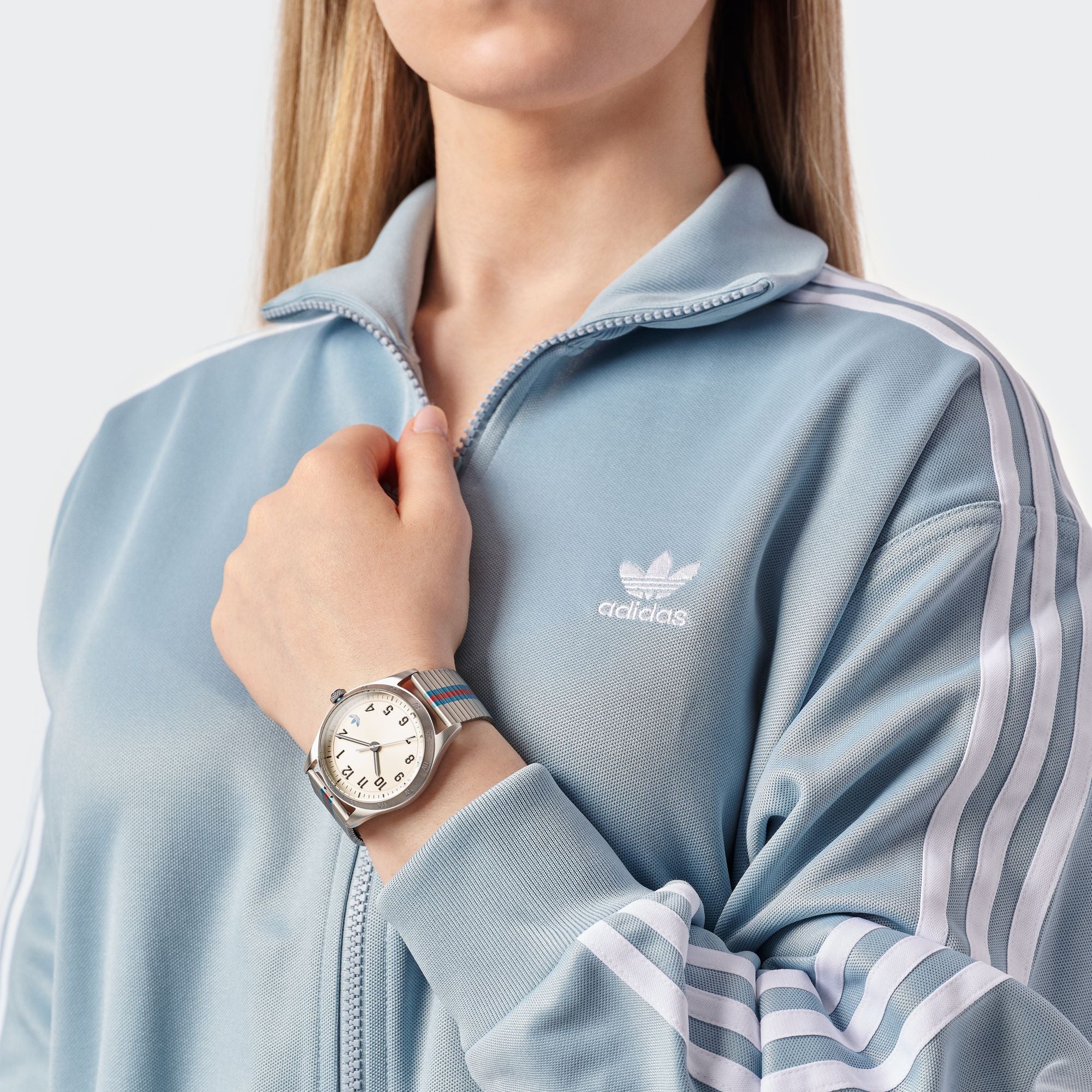 Adidas Originals White Round Dial Quartz Analog Unisex Watch