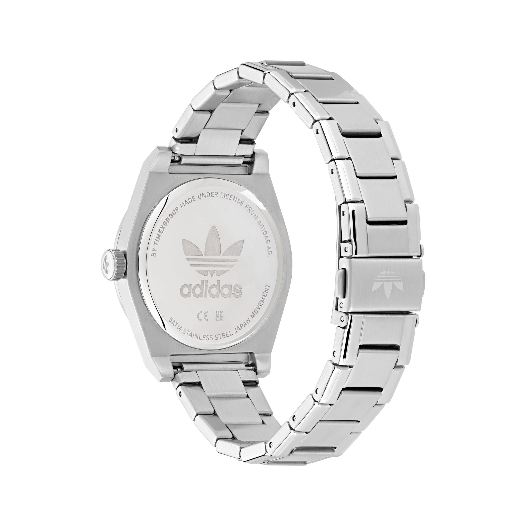 Adidas Originals Silver Round Dial Quartz Analog Unisex Watch