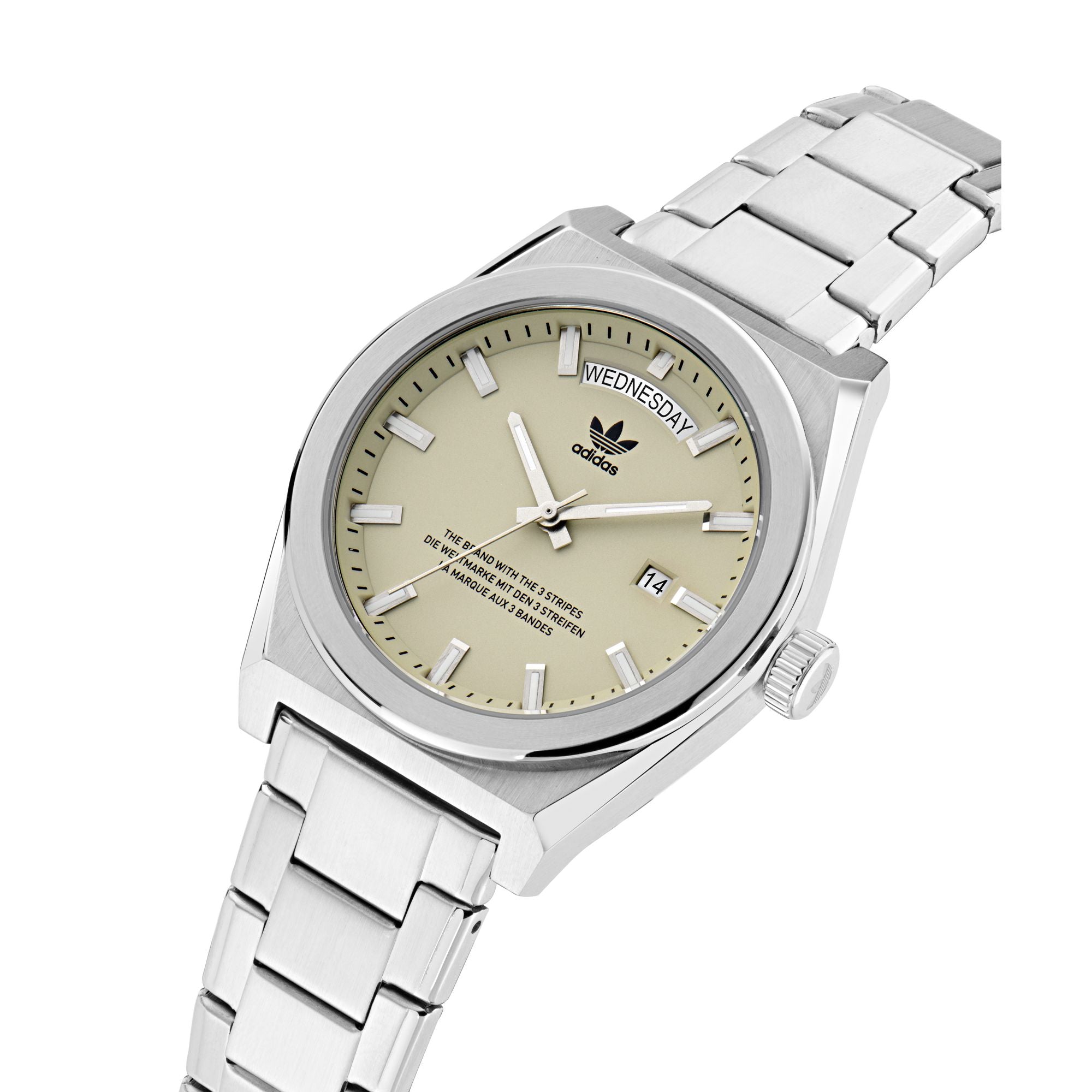 Adidas Originals Silver Round Dial Quartz Analog Unisex Watch