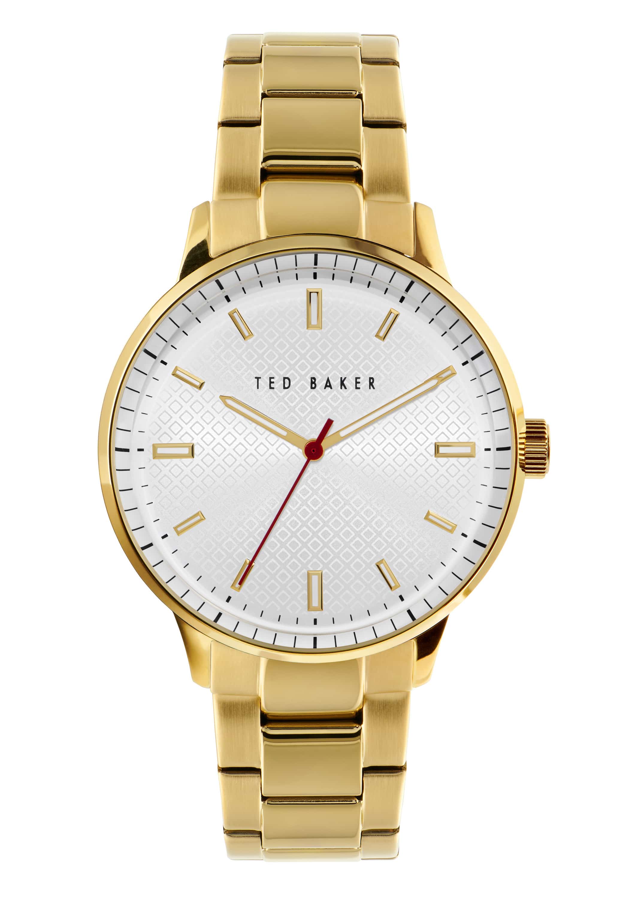 Ted Baker Cosmop Silver Tone Dial Round Case Analog Men Watch At JUST WATCHES