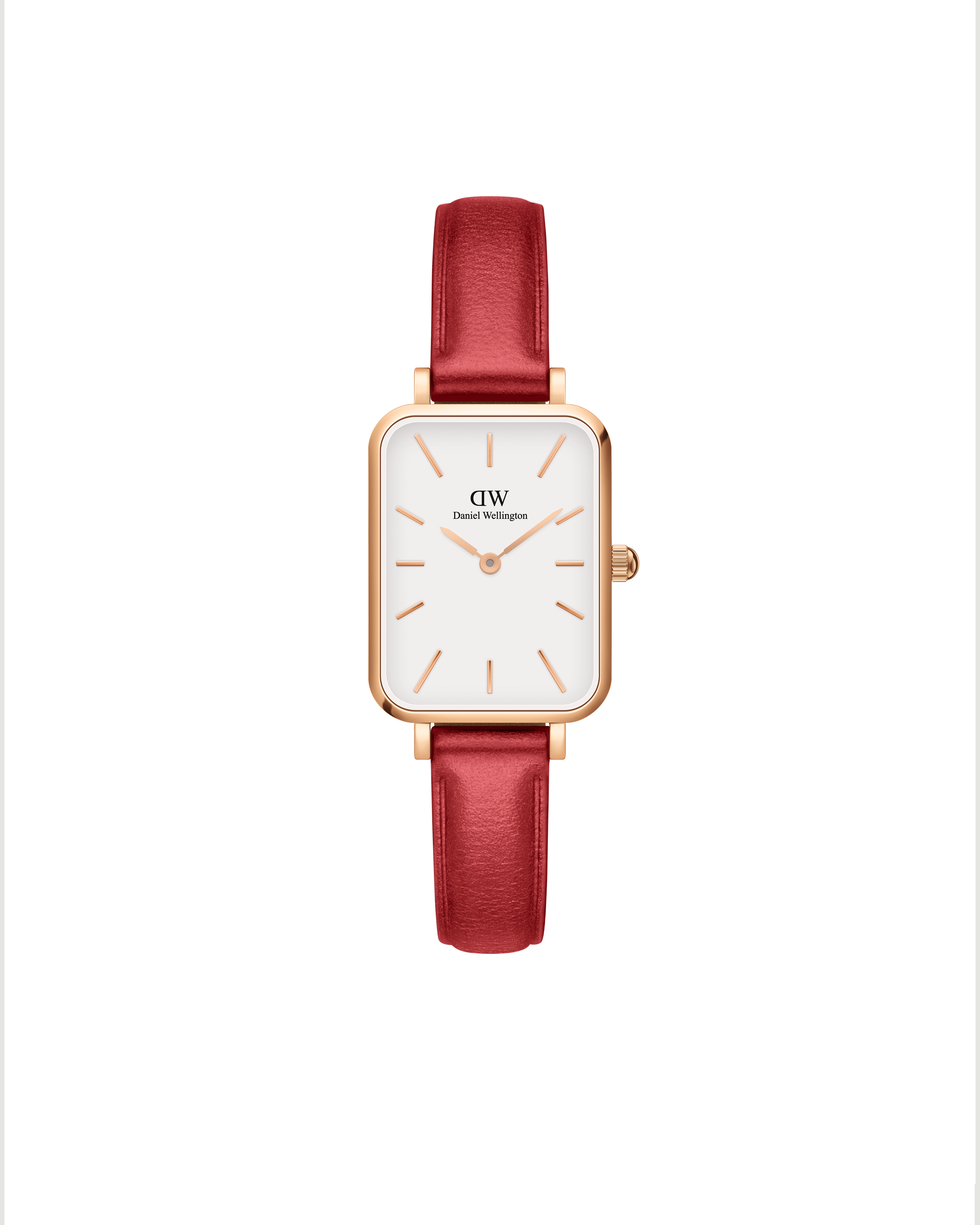 Daniel Wellington Quadro Pressed Suffolk White Dial Square Case