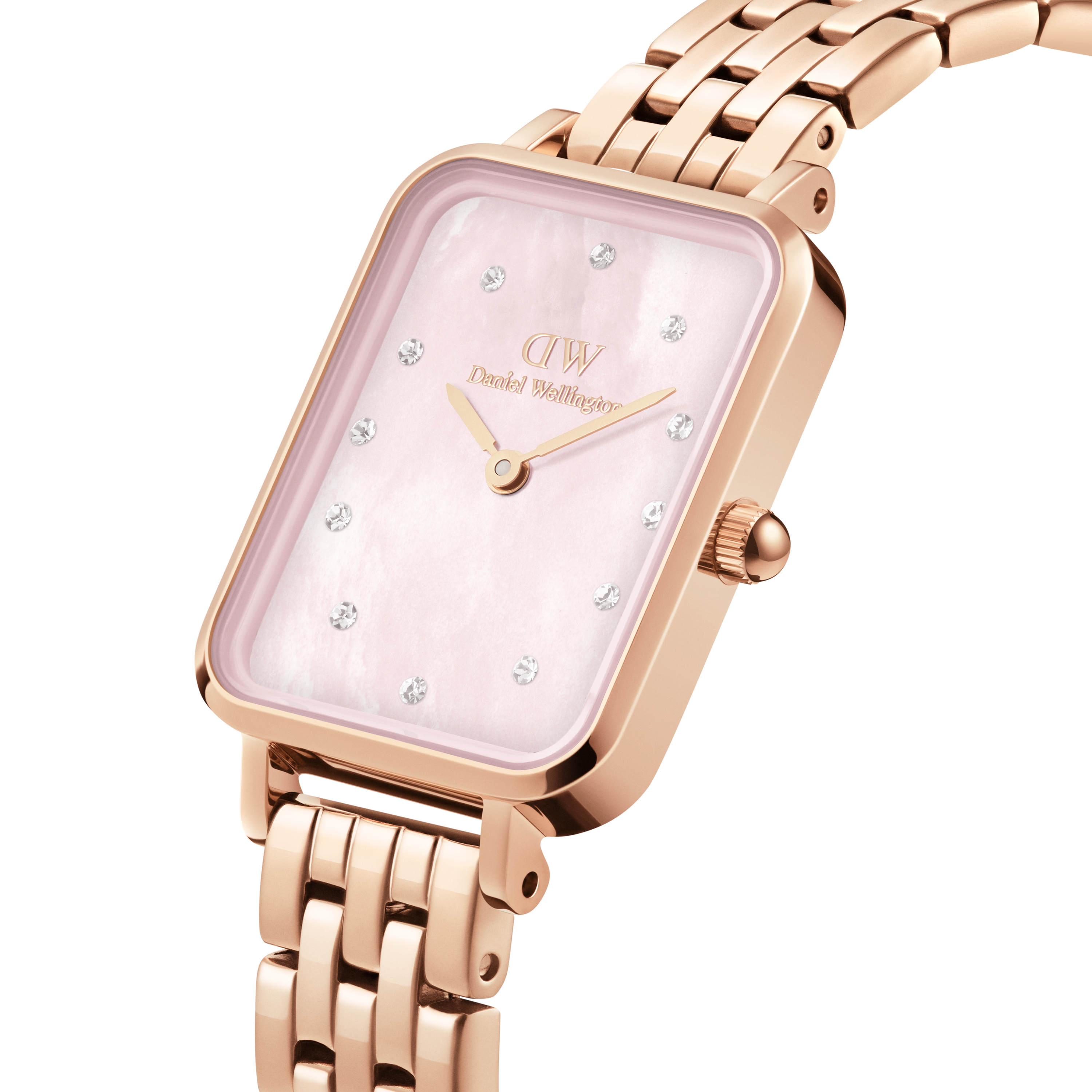 Daniel wellington pink sales gold