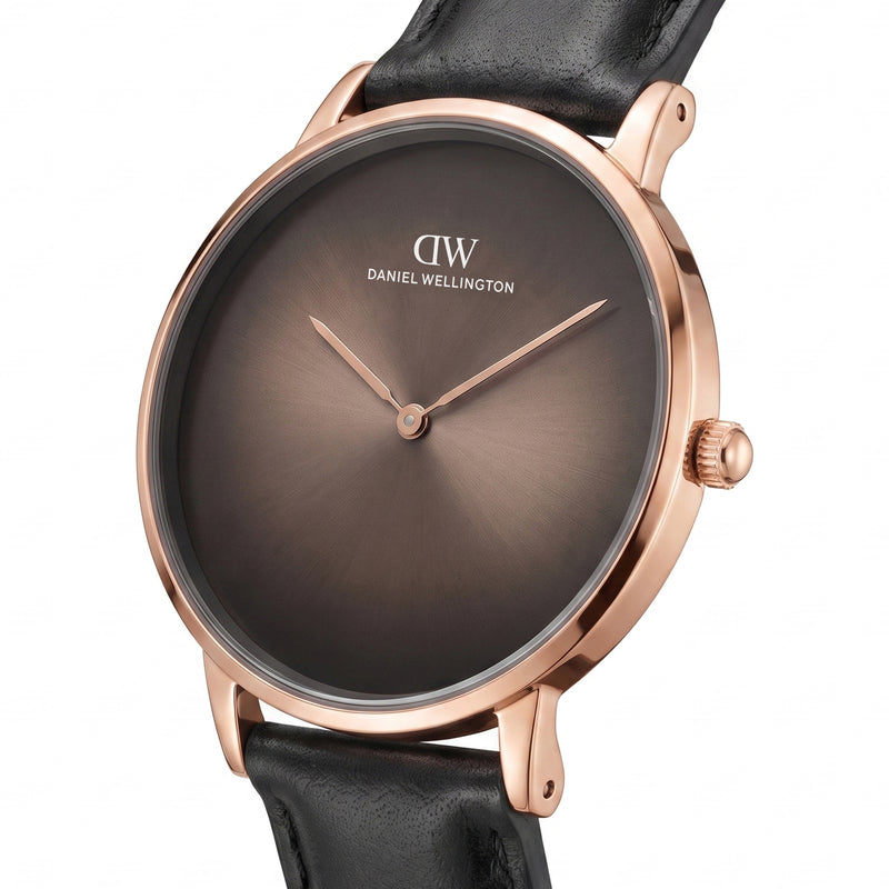 Daniel Wellington Round 42mm Brown Dial Analog Men Watch - DW0DG1001 Watch Daniel Wellington