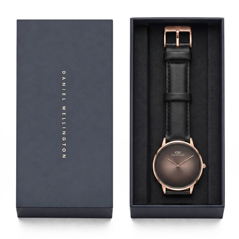 Daniel Wellington Round 42mm Brown Dial Analog Men Watch - DW0DG1001 Watch Daniel Wellington