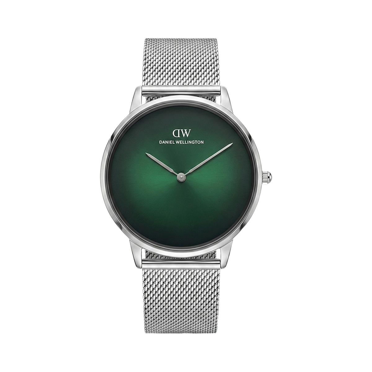 Daniel Wellington Round 42mm Green Dial Analog Men Watch - DW0DG1002
