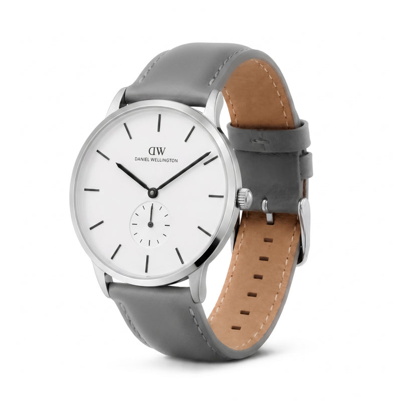 Daniel Wellington Round 42mm Silver Dial Analog Men Watch - DW0DG1200 Watch Daniel Wellington