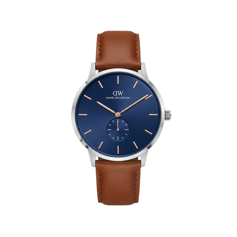 Daniel Wellington Round 42mm Blue Dial Analog Men Watch - DW0DG1201 Watch Daniel Wellington