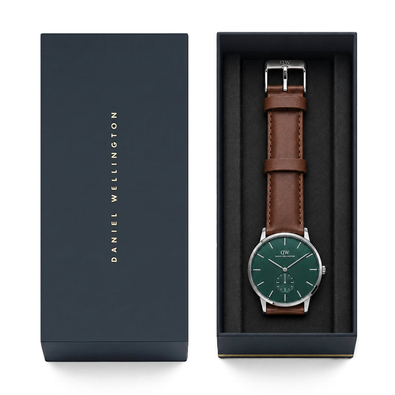 Daniel Wellington Round 42mm Green Dial Analog Men Watch - DW0DG1202 Watch Daniel Wellington