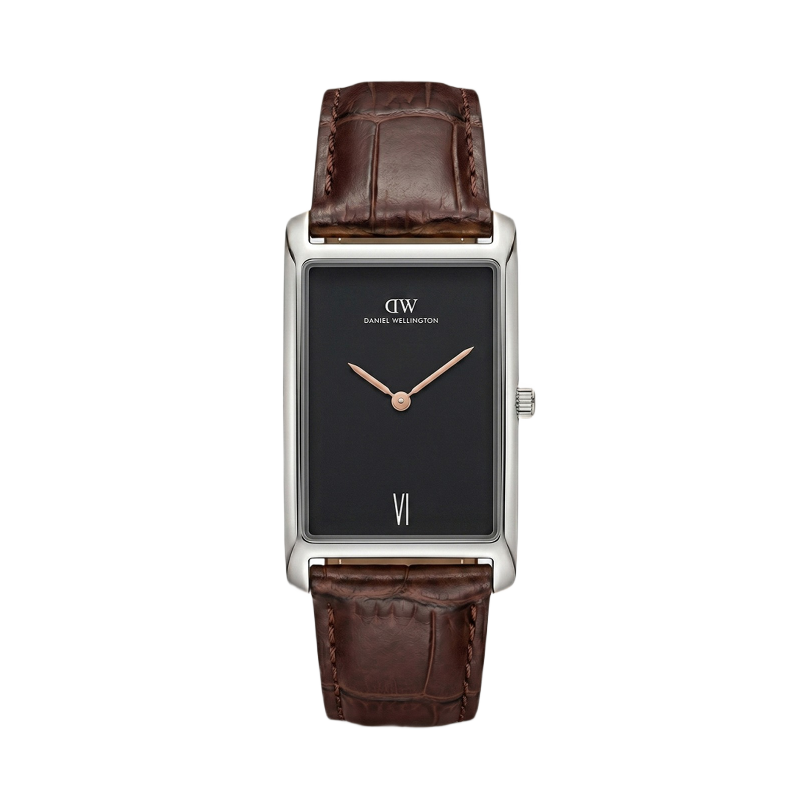 Daniel Wellington Rectangle 28mm Black Dial Analog Men Watch - DW0DG1400 Watch Daniel Wellington