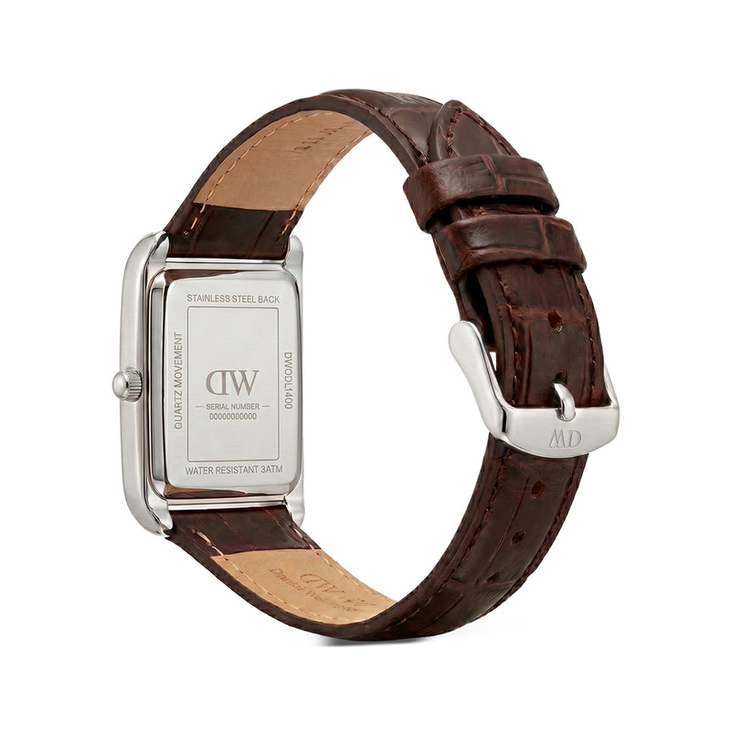 Daniel Wellington Rectangle 28mm Black Dial Analog Men Watch - DW0DG1400 Watch Daniel Wellington