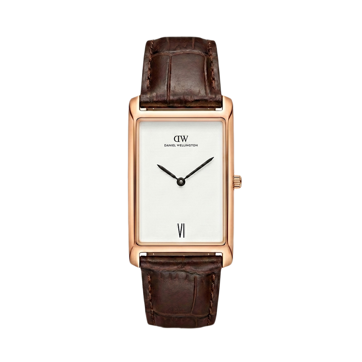 Daniel Wellington Rectangle 28mm White Dial Analog Men Watch - DW0DG1401