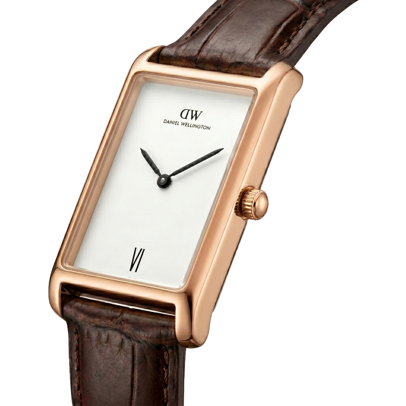 Daniel Wellington Rectangle 28mm White Dial Analog Men Watch - DW0DG1401 Watch Daniel Wellington