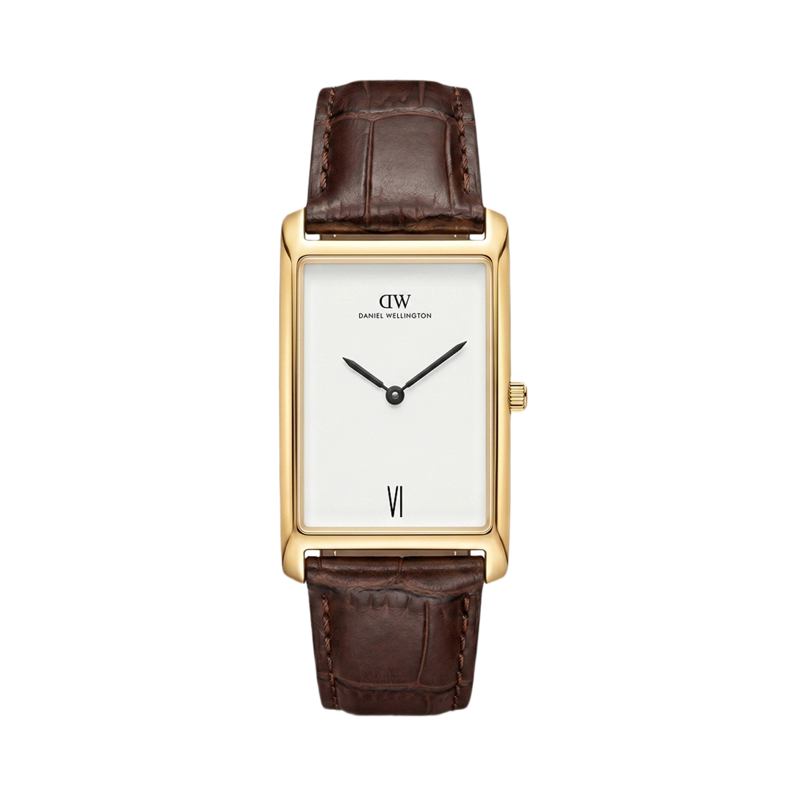 Daniel Wellington Rectangle 28mm White Dial Analog Men Watch - DW0DG1402 Watch Daniel Wellington