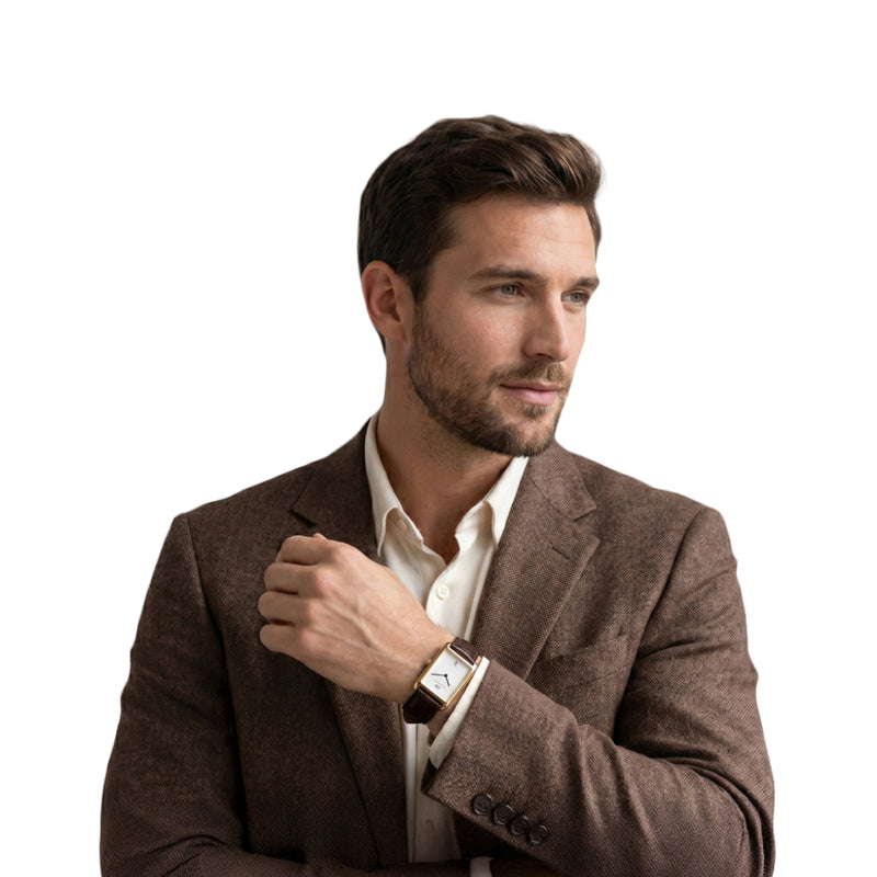 Daniel Wellington Rectangle 28mm White Dial Analog Men Watch - DW0DG1402 Watch Daniel Wellington