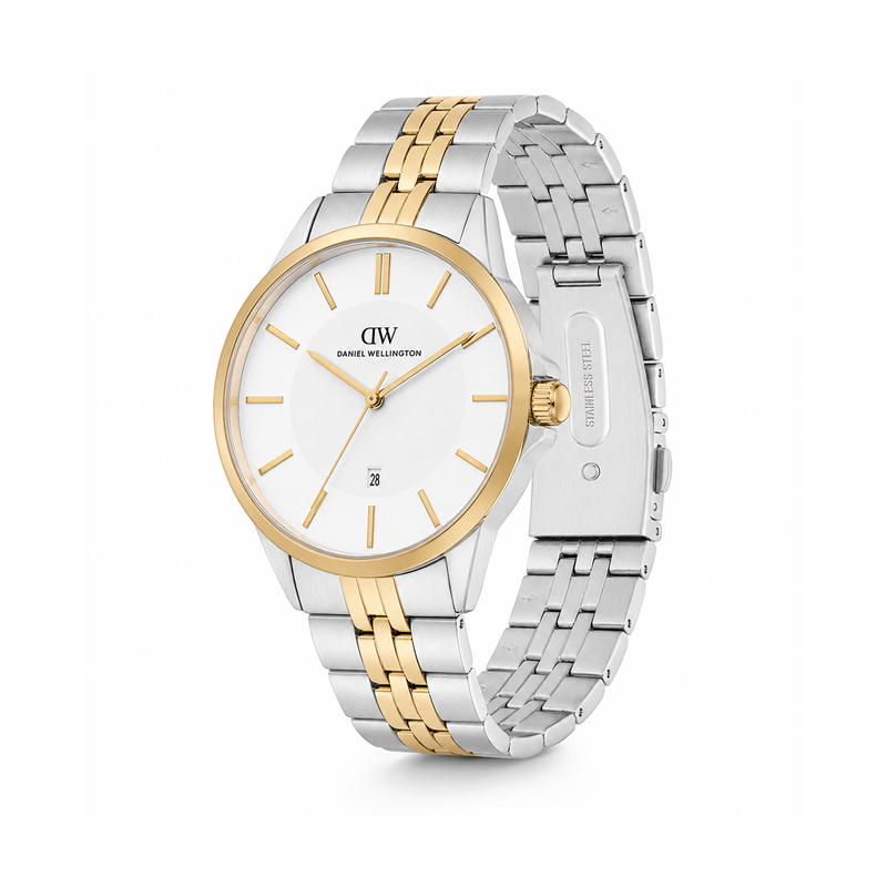 Daniel Wellington Round 42mm Silver Dial Analog Men Watch - DW0DG1700 Watch Daniel Wellington